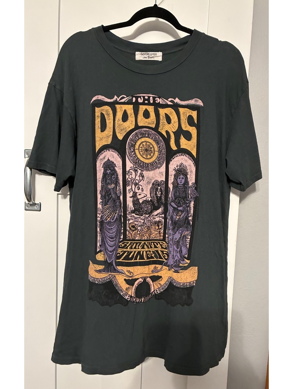 Daydreamer for Free People The Doors Vintage-Style Band T-Shirt sz Small